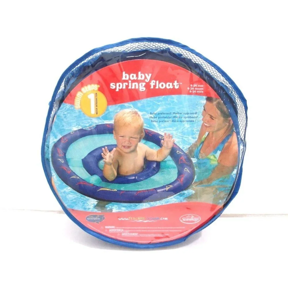 SwimWays Swim Steps 1 Swimming Floatation Devices Baby Spring Float 9-24 Months